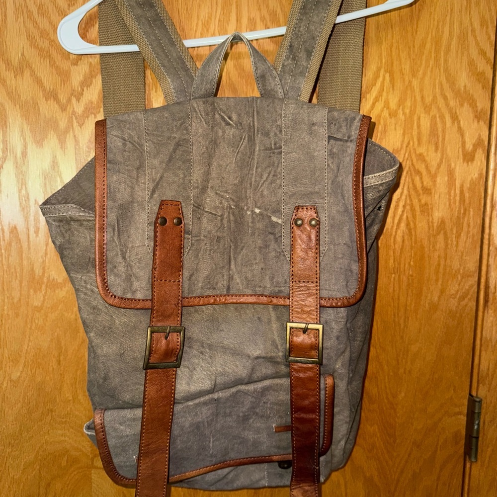 Vintage Military Tent Backpack